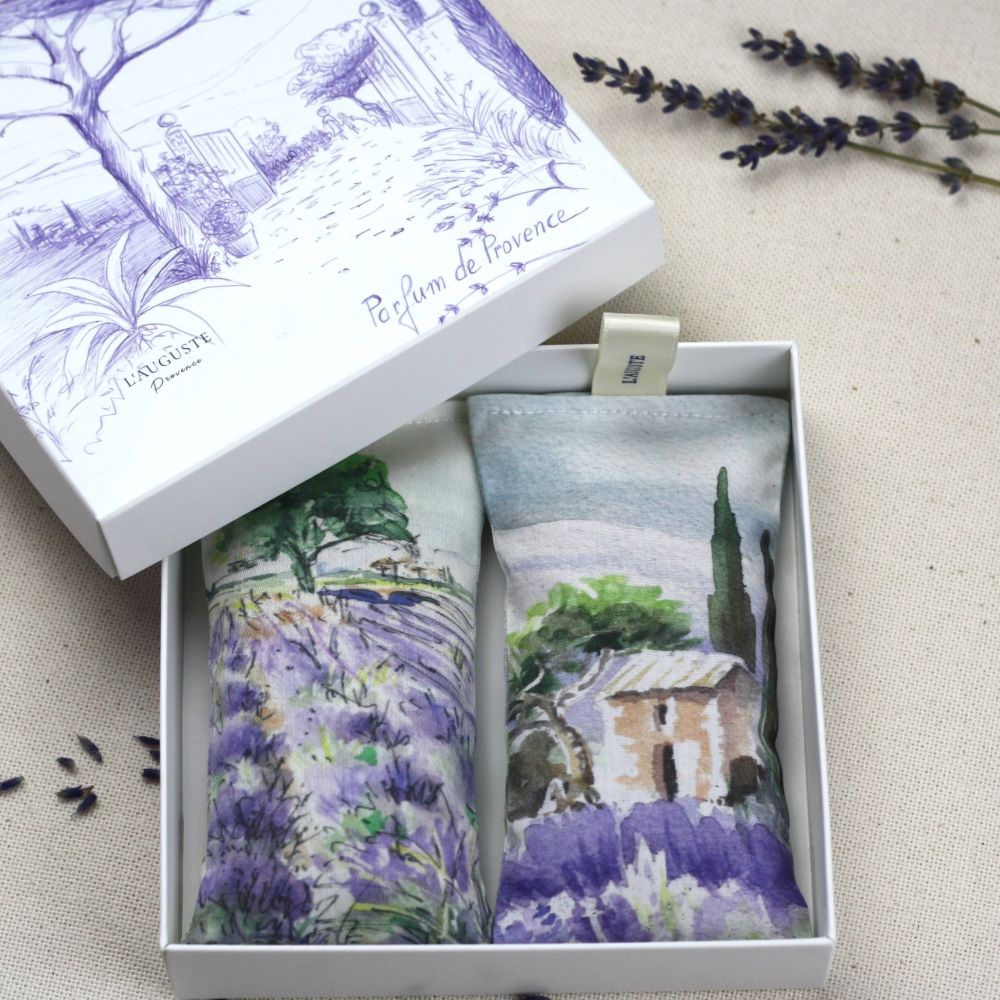 Sachet de Fleurs de Lavande et Lavandin de Provence 100 gr Esprit Sachet de Fleurs de Lavande et Lavandin de Provence 100 gr Esprit